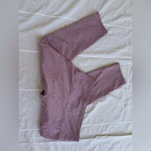Zobha Heathered Pink leggings